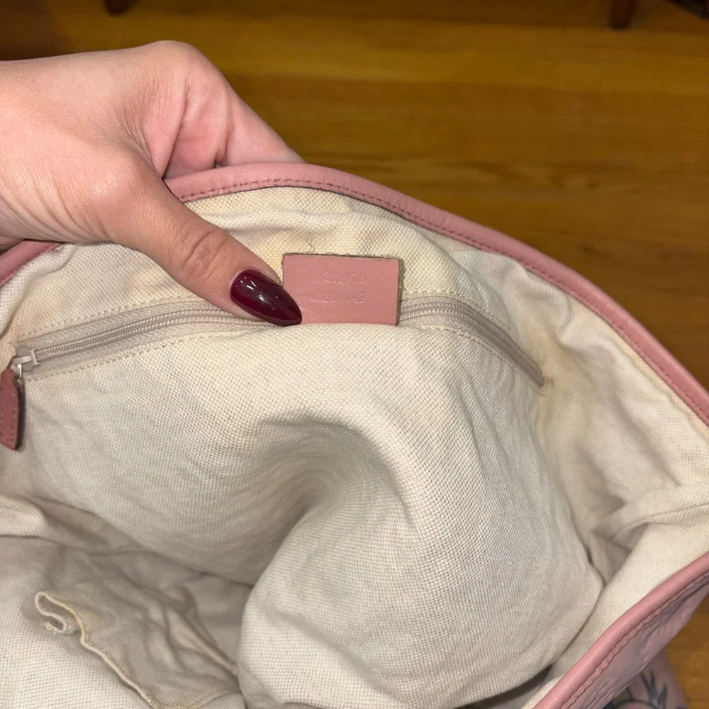 Vintage Gucci Pink Handbag/Tote - Picture 7 of 7